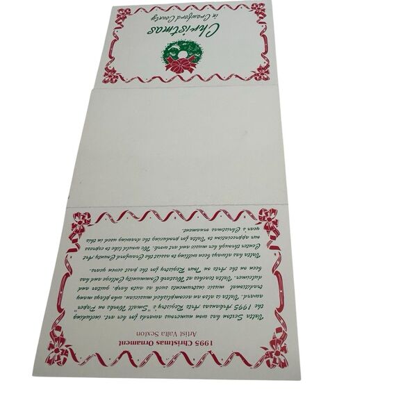 Van Buren Depot 1995 Gold Tone Train Station Ornament Collectible Rare Vintage - Picture 6 of 9